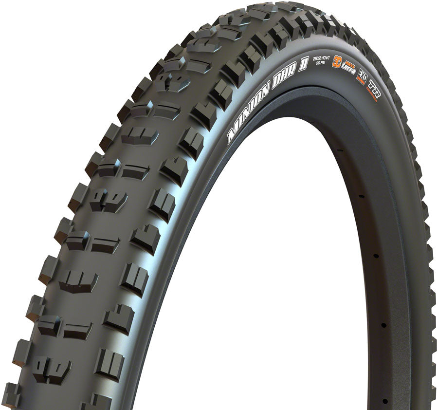 Maxxis Minion DHR II Tire - 27.5 x 2.6 Tubeless Folding BLK 3C MaxxTerra DD