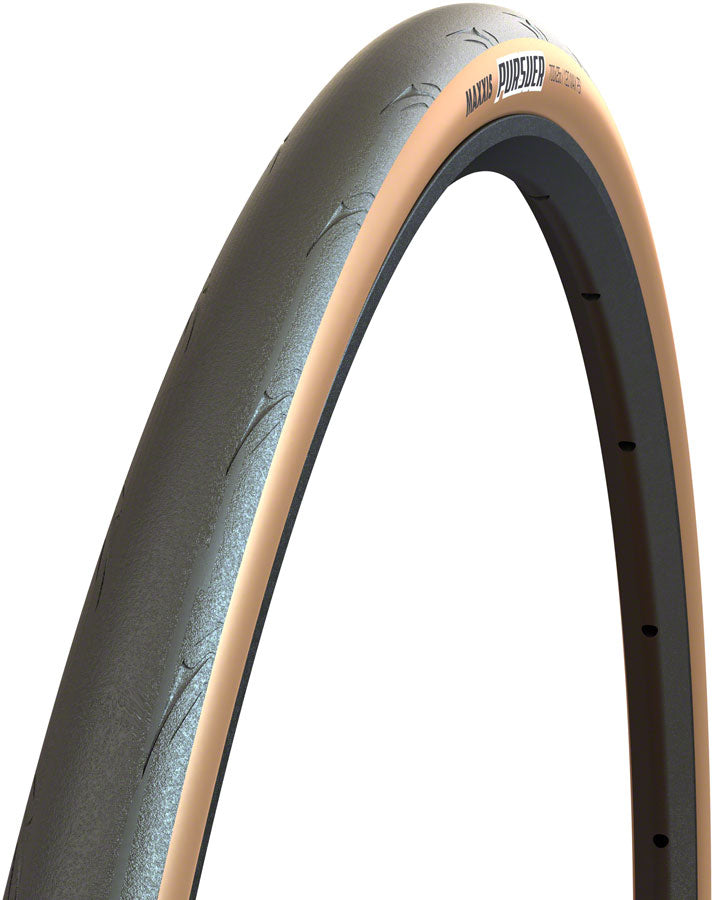 Maxxis Pursuer Tire - 700 x 25 Clincher Folding Black/Tan