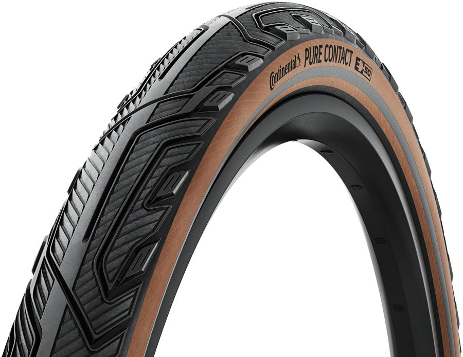 Continental Pure Contact Tire - 700 x 47 Clincher Folding BLK/Coffee/Graphite Reflex Vectran / PolyX Breaker E50-Goodwynn&#39;sGoodwynn&#39;s