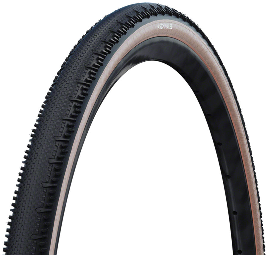 Schwalbe G-One RS Tire - 700 x 35 Tubeless Folding BLK/Transparent Evolution Line Pro Addix Race