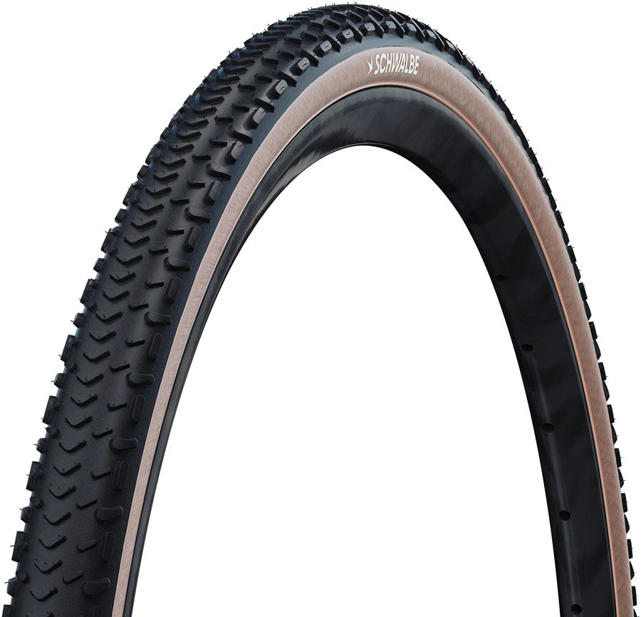 Schwalbe G-One RX Tire - 700 x 50 Tubeless Folding BLK/Transparent Evolution Line Pro Addix Race-Goodwynn&#39;sGoodwynn&#39;s