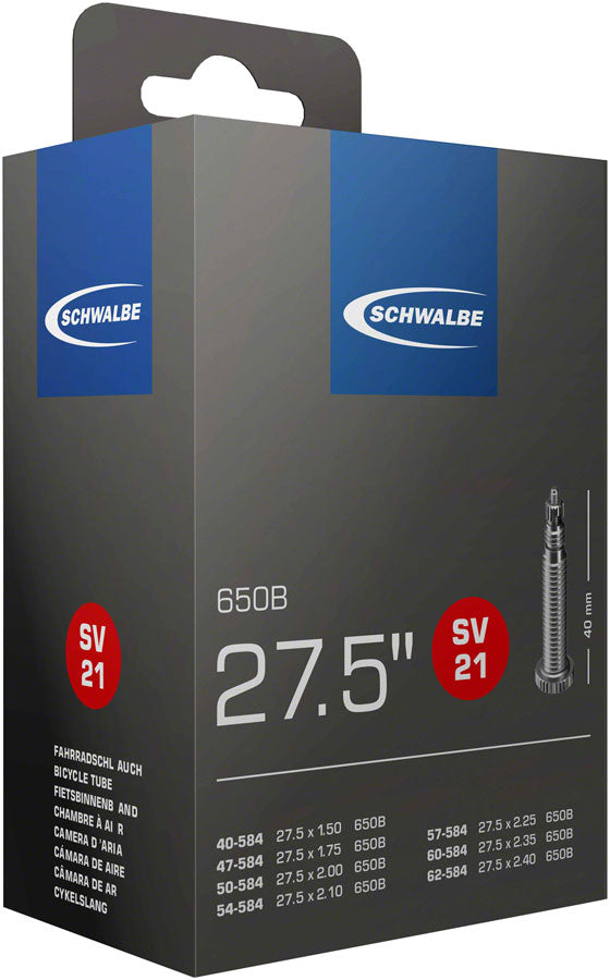 Schwalbe Standard Tube - 27.5 x 1.5 - 2.4 40mm Presta Valve