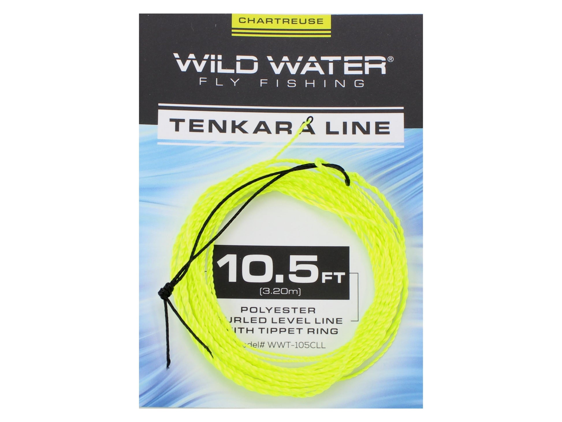 Wild Water Fly Fishing 10.5' Chartreuse Furled Level Tenkara Line-Goodwynn&#39;sGoodwynn&#39;s