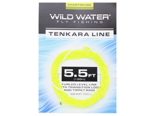 Wild Water Fly Fishing 5.5' Chartreuse Furled Level Tenkara Line-Goodwynn's