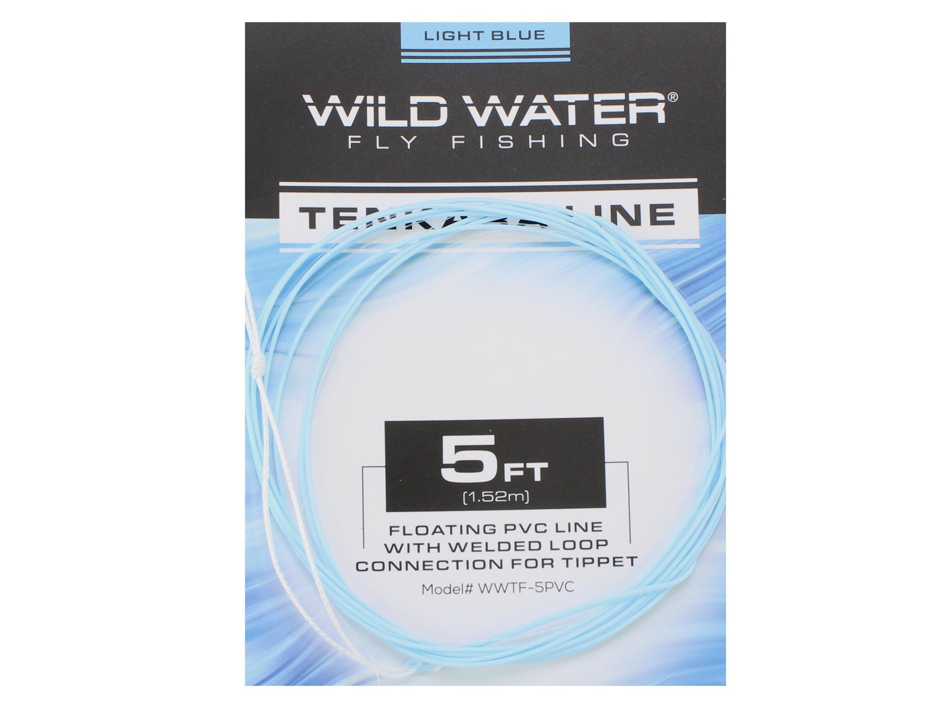 Wild Water Fly Fishing 5' Blue PVC Tenkara Line-Goodwynn&#39;sGoodwynn&#39;s