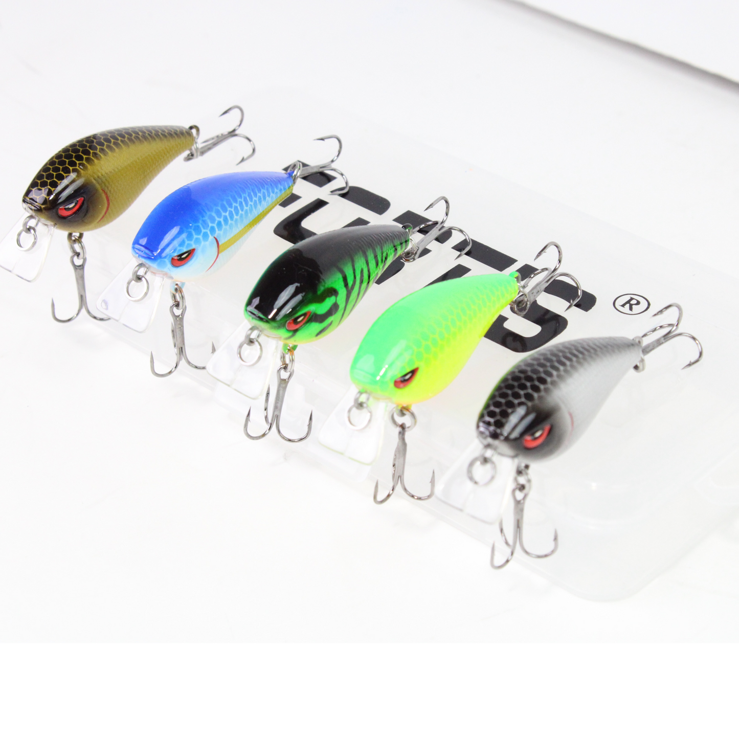 Fortis Crankbait Assortment with 5 Crankbait Lures