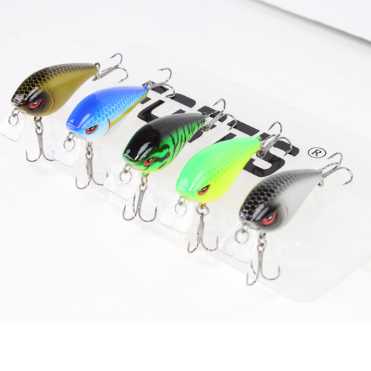 Fortis Crankbait Assortment with 5 Crankbait Lures-Goodwynn's