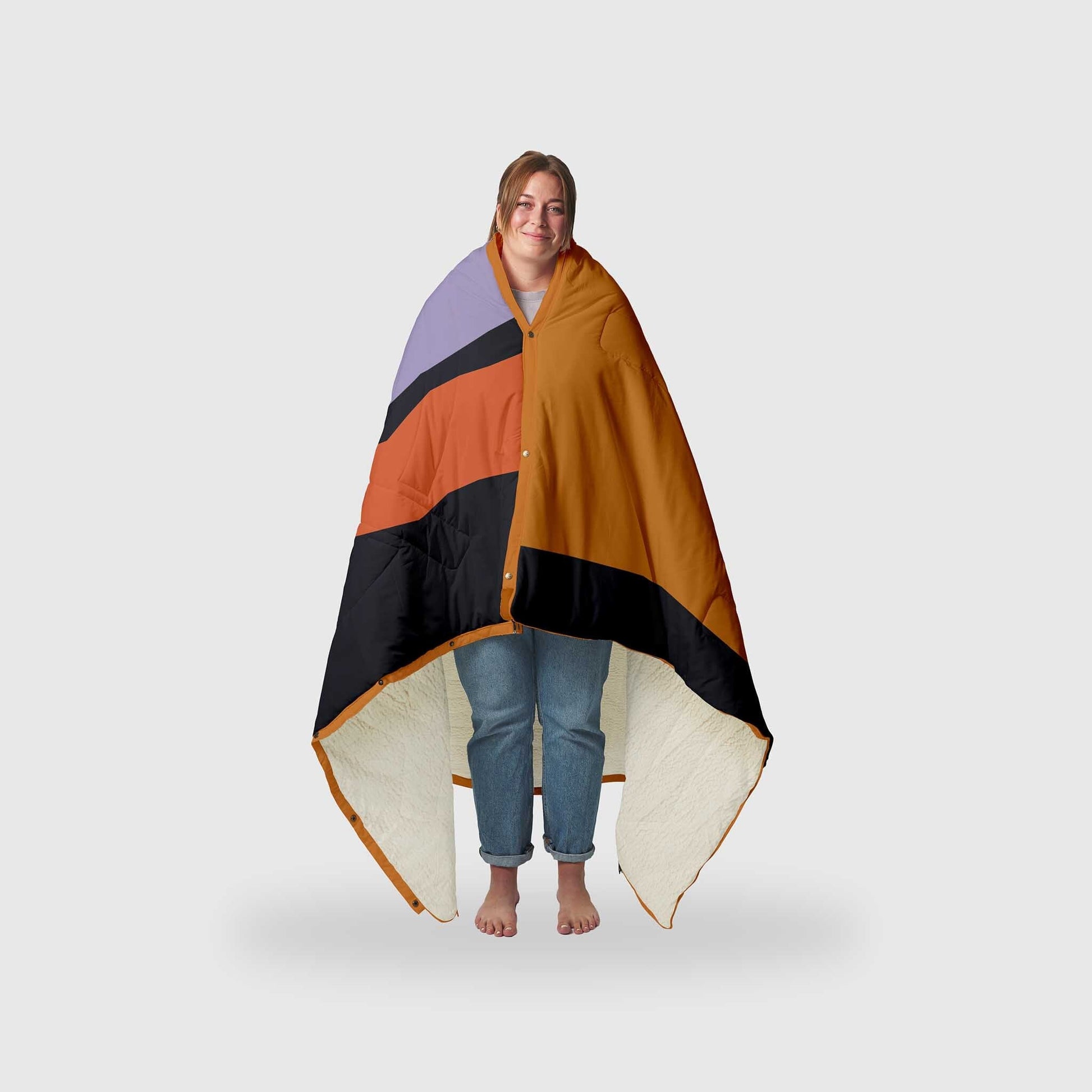 VOITED CloudTouch® Indoor/Outdoor Camping Blanket - Blocks-Goodwynn&#39;sGoodwynn&#39;s