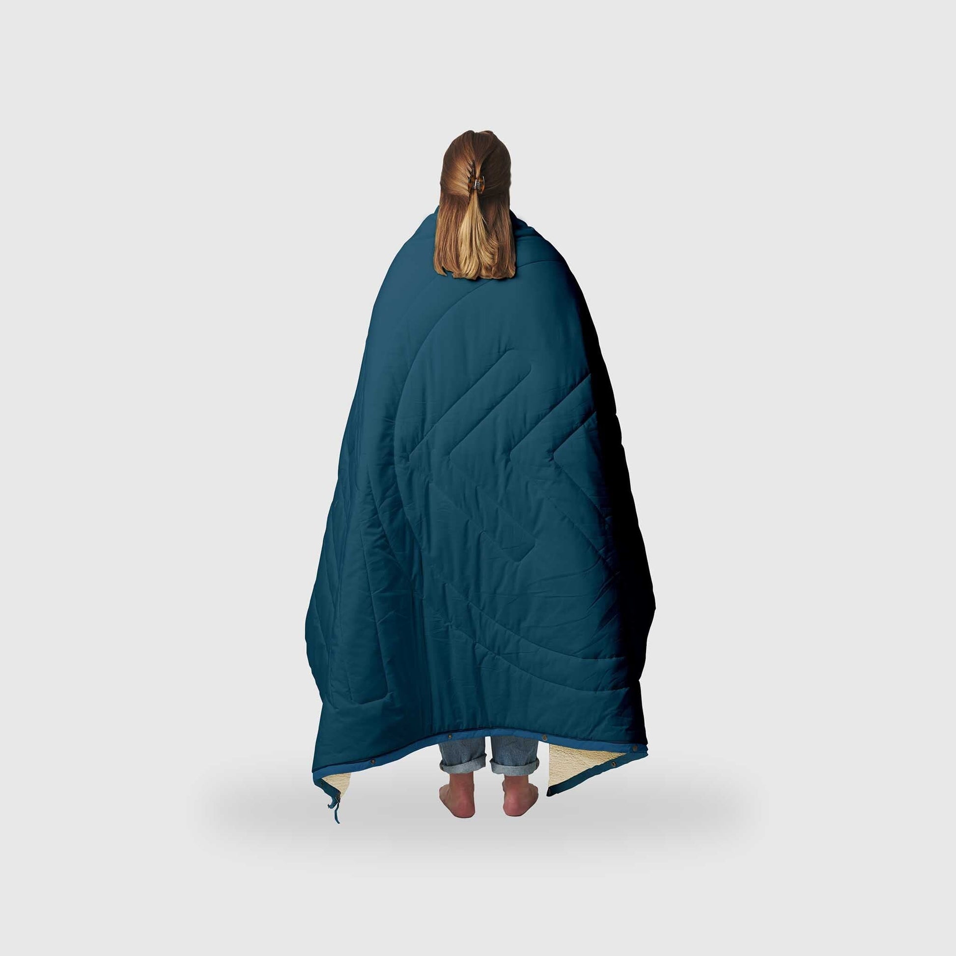 VOITED CloudTouch® Indoor/Outdoor Camping Blanket - Blue Steel-Goodwynn&#39;sGoodwynn&#39;s