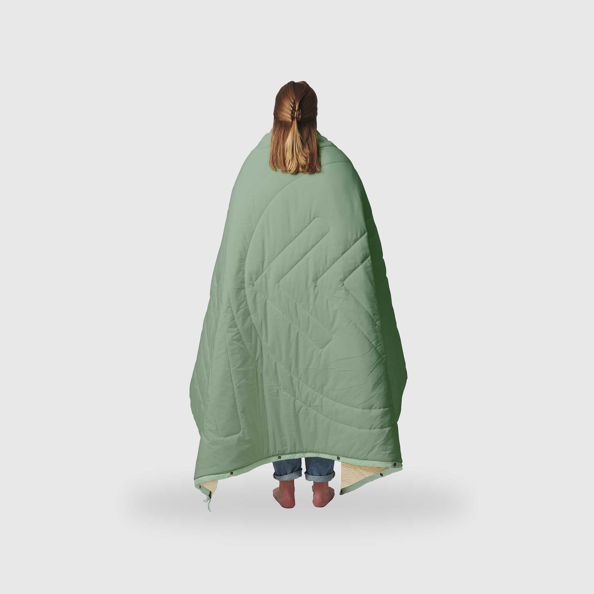 VOITED CloudTouch® Indoor/Outdoor Camping Blanket - Cameo Green-Goodwynn&#39;sGoodwynn&#39;s