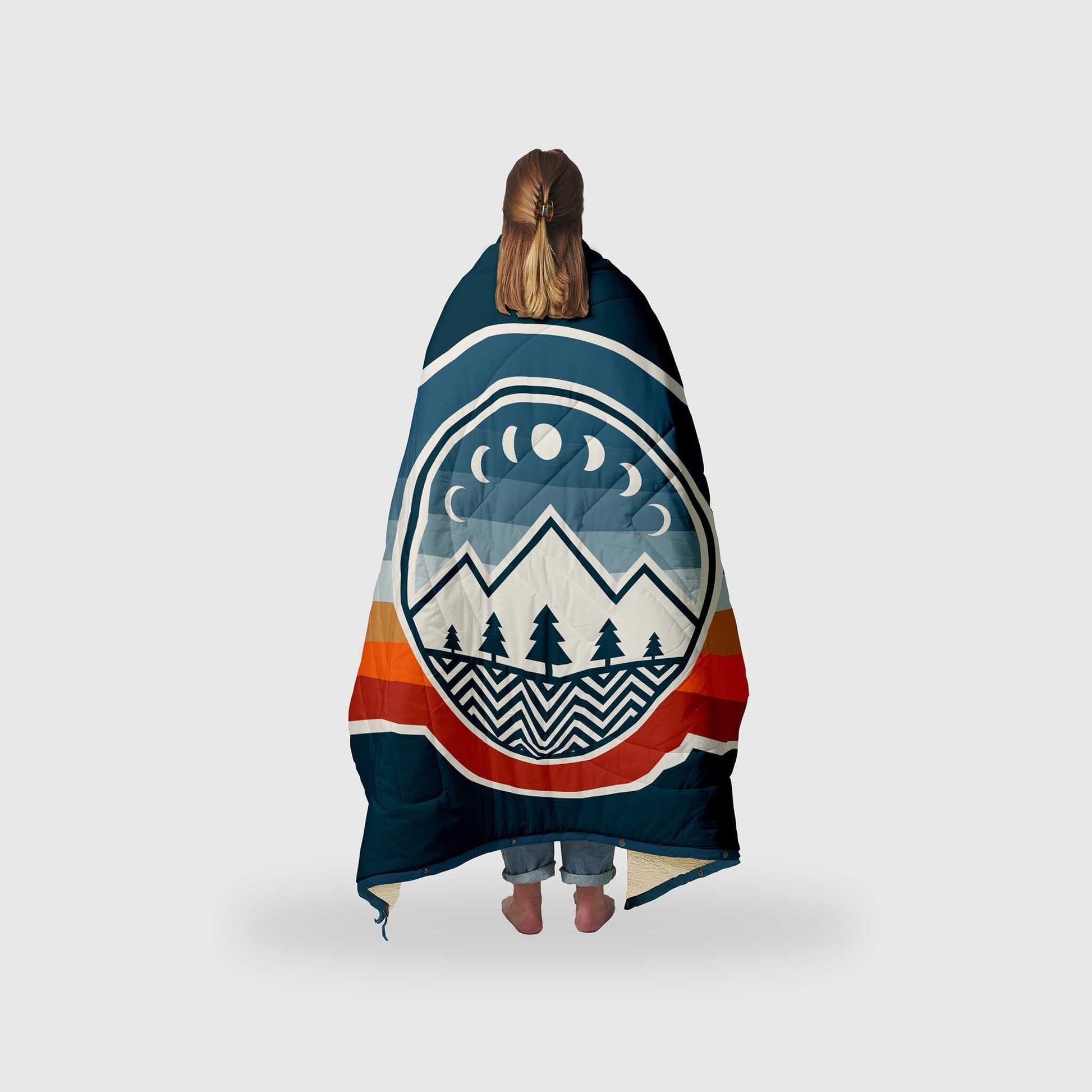 VOITED CloudTouch® Indoor/Outdoor Camping Blanket - Camp Vibes Two-Goodwynn&#39;sGoodwynn&#39;s