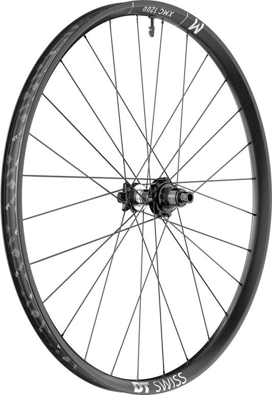 DT Swiss XMC 1200 Spline Rear Wheel - 29" 12 x 148mm 6-Bolt Micro Spline/XD Ratchet DEG 90 BLK-Goodwynn's