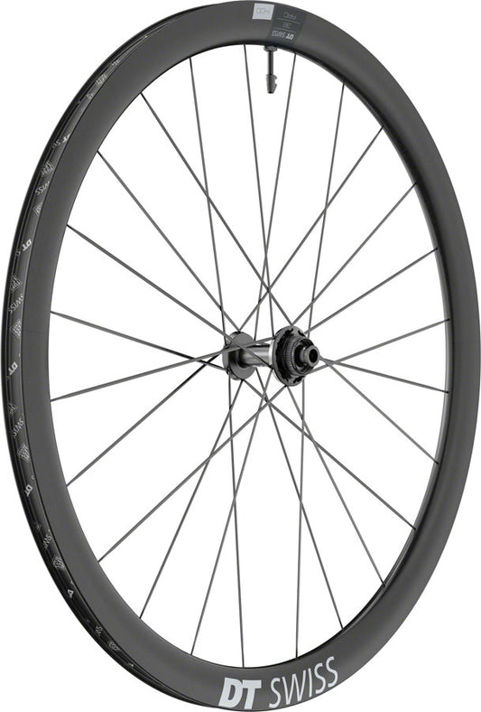 DT Swiss ARC 1400 DiCut 38 Front Wheel - 700 12 x100mm Center-Lock Black-Goodwynn's