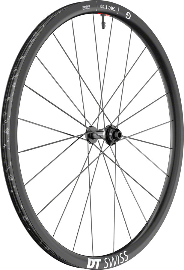 DT Swiss GRC 1100 DICUT 30 Front Wheel - 700 12 x100mm CenterLock Black