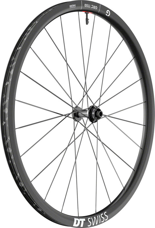 DT Swiss GRC 1100 DICUT 30 Front Wheel - 700 12 x100mm CenterLock Black-Goodwynn's