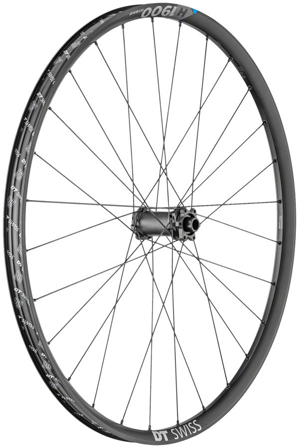 DT Swiss H 1900 Spline 30 Front Wheel - 27.5" 15 x 110mm 6-Bolt Black-Goodwynn&#39;sGoodwynn&#39;s