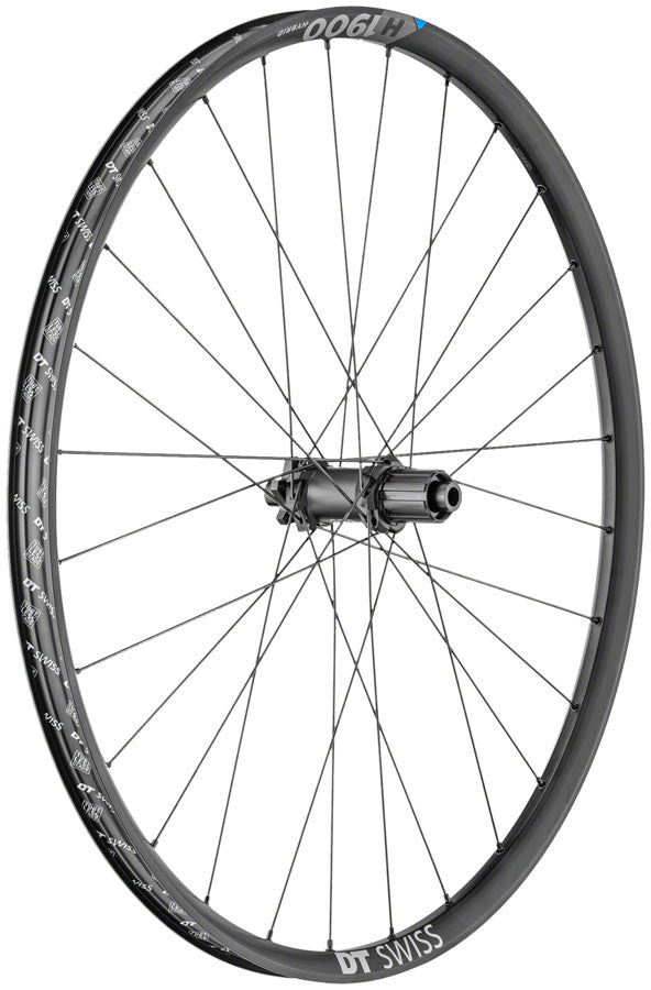 DT Swiss H 1900 Spline 30 Rear Wheel - 27.5" 12 x 148mm 6-Bolt HG 11 Black