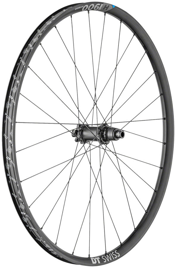 DT Swiss H 1900 Spline 30 Rear Wheel - 27.5" 12 x 148mm 6-Bolt XD Black-Goodwynn&#39;sGoodwynn&#39;s