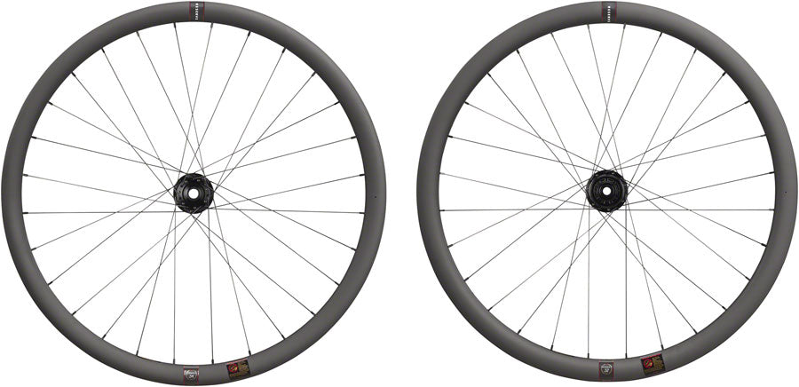 Reserve Wheels Reserve 34/37 Turbulent Aero Wheelset - 700 12 x 100/12 x 142 Center-Lock XDR/HG 11R Carbon DT 180 SP-Goodwynn&#39;sGoodwynn&#39;s