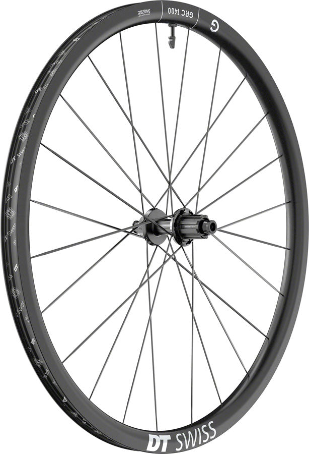 DT Swiss GRC 1400 DICUT 30 Rear Wheel - 700 12 x 142mm Center-Lock N3W Ratchet EXP 36 BLK-Goodwynn&#39;sGoodwynn&#39;s