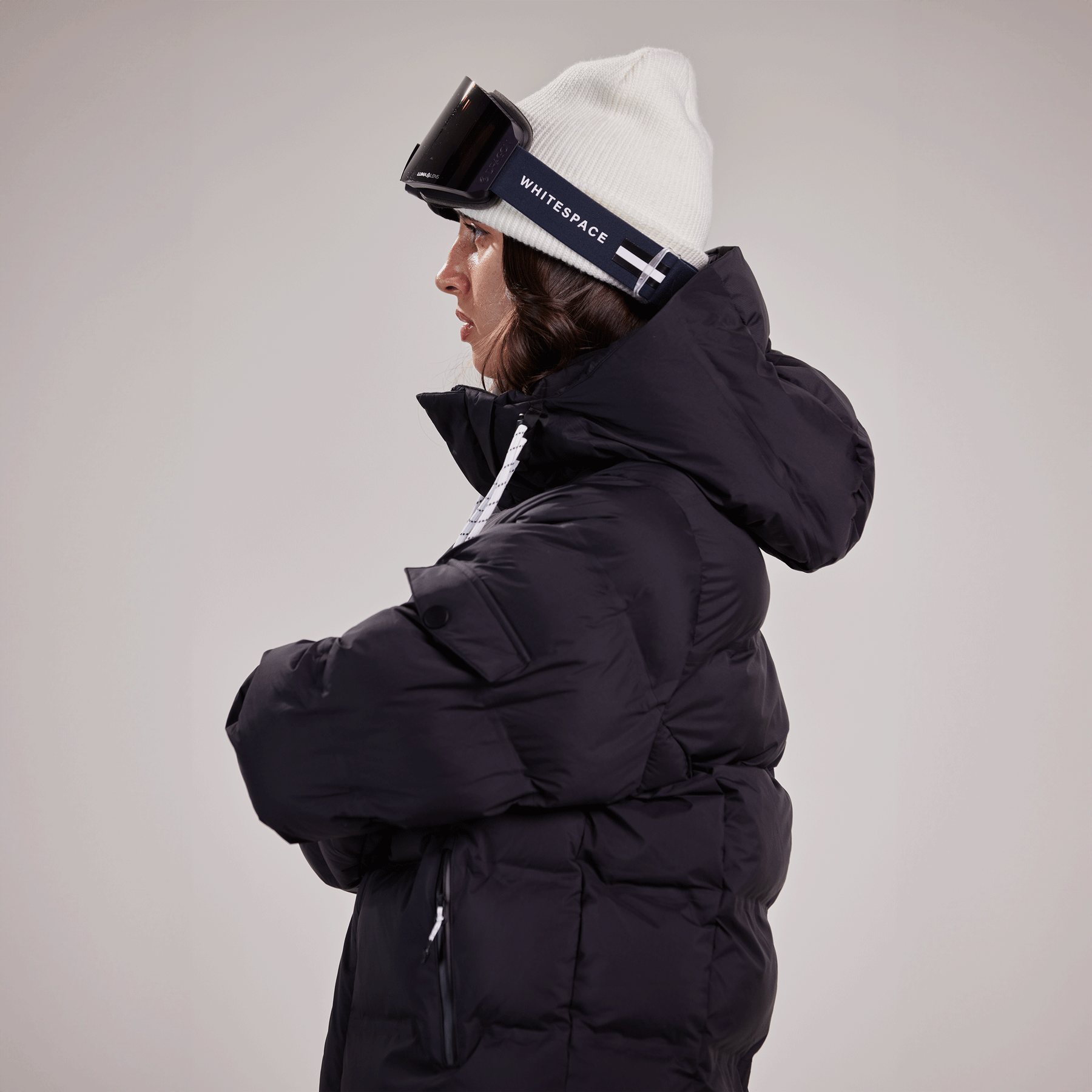 Waterproof Insulated Puffy Parka Jacket - Black-Goodwynn&#39;sGoodwynn&#39;s