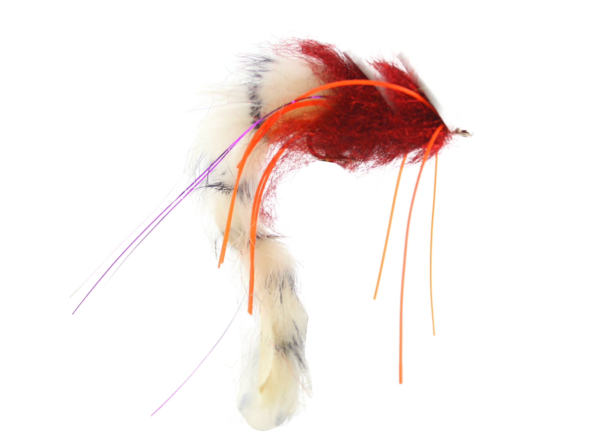 White, Red and Orange Saltwater EP Foam Diver, size 2/0, Qty. 2-Goodwynn&#39;sGoodwynn&#39;s