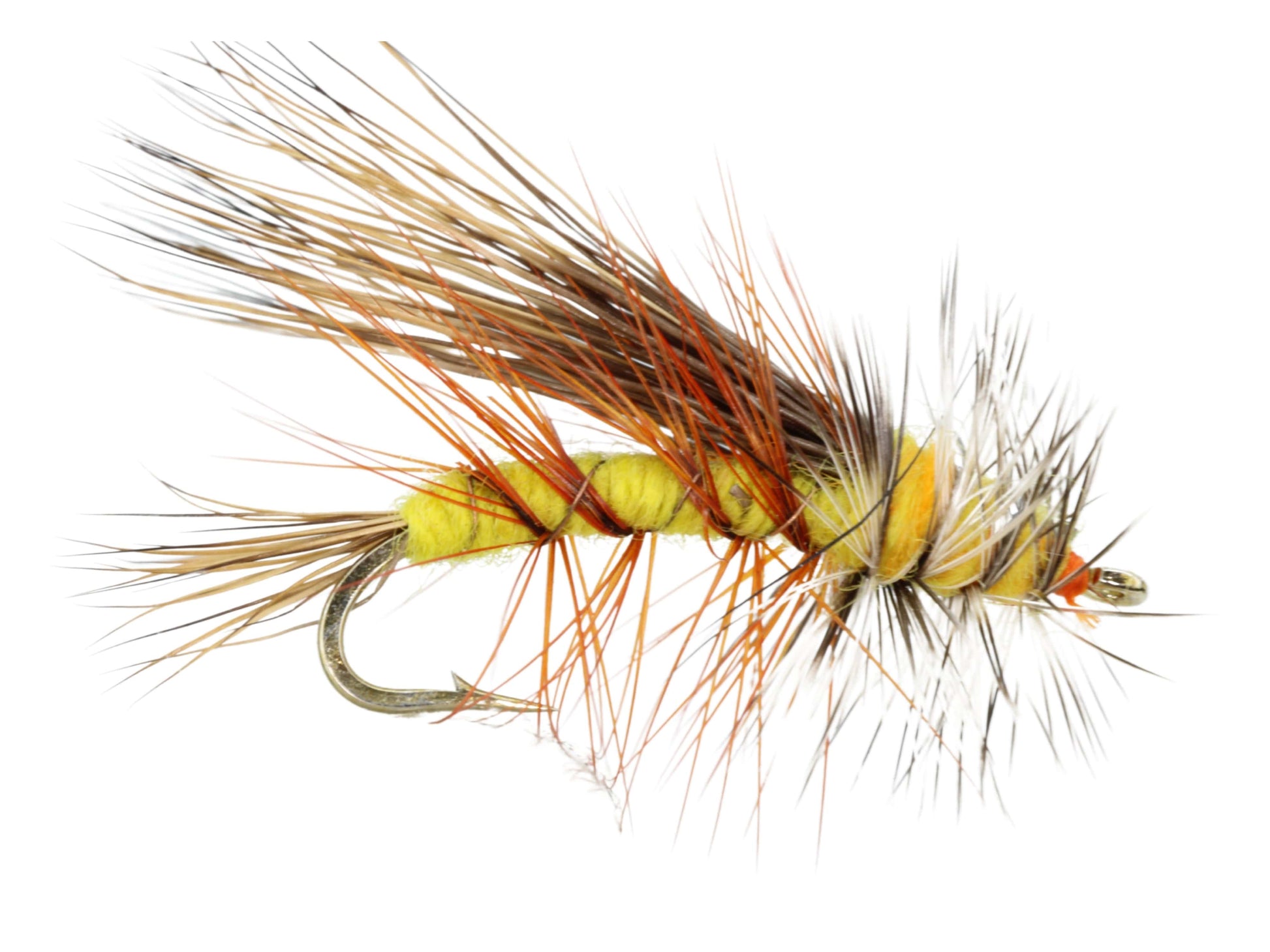 Wild Water Fly Fishing Fly Tying Material Kit, Yellow Stimulator-Goodwynn&#39;sGoodwynn&#39;s