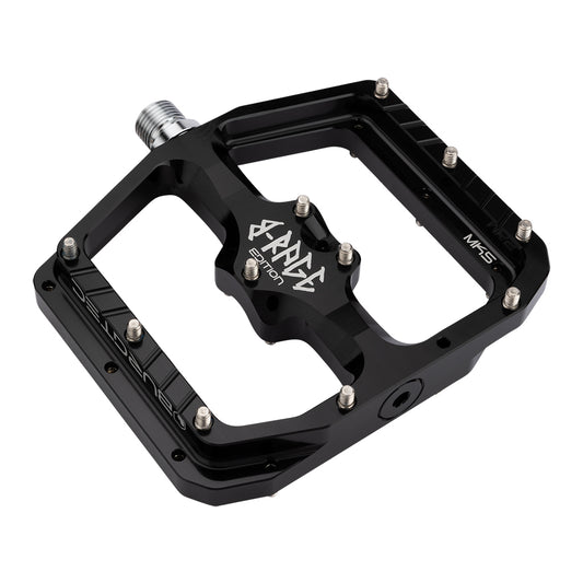 Burgtec Penthouse Flat MK5 B-Rage Edition Pedals - Burg Black-Goodwynn's