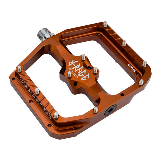 Burgtec Penthouse Flat MK5 B-Rage Edition Pedals - Kash Bronze-Goodwynn's