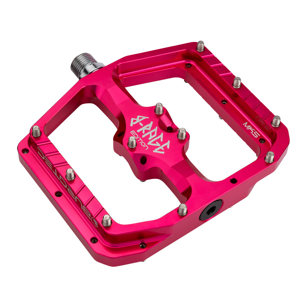 Burgtec Penthouse Flat MK5 B-Rage Edition Pedals - Pink-Goodwynn&#39;sGoodwynn&#39;s