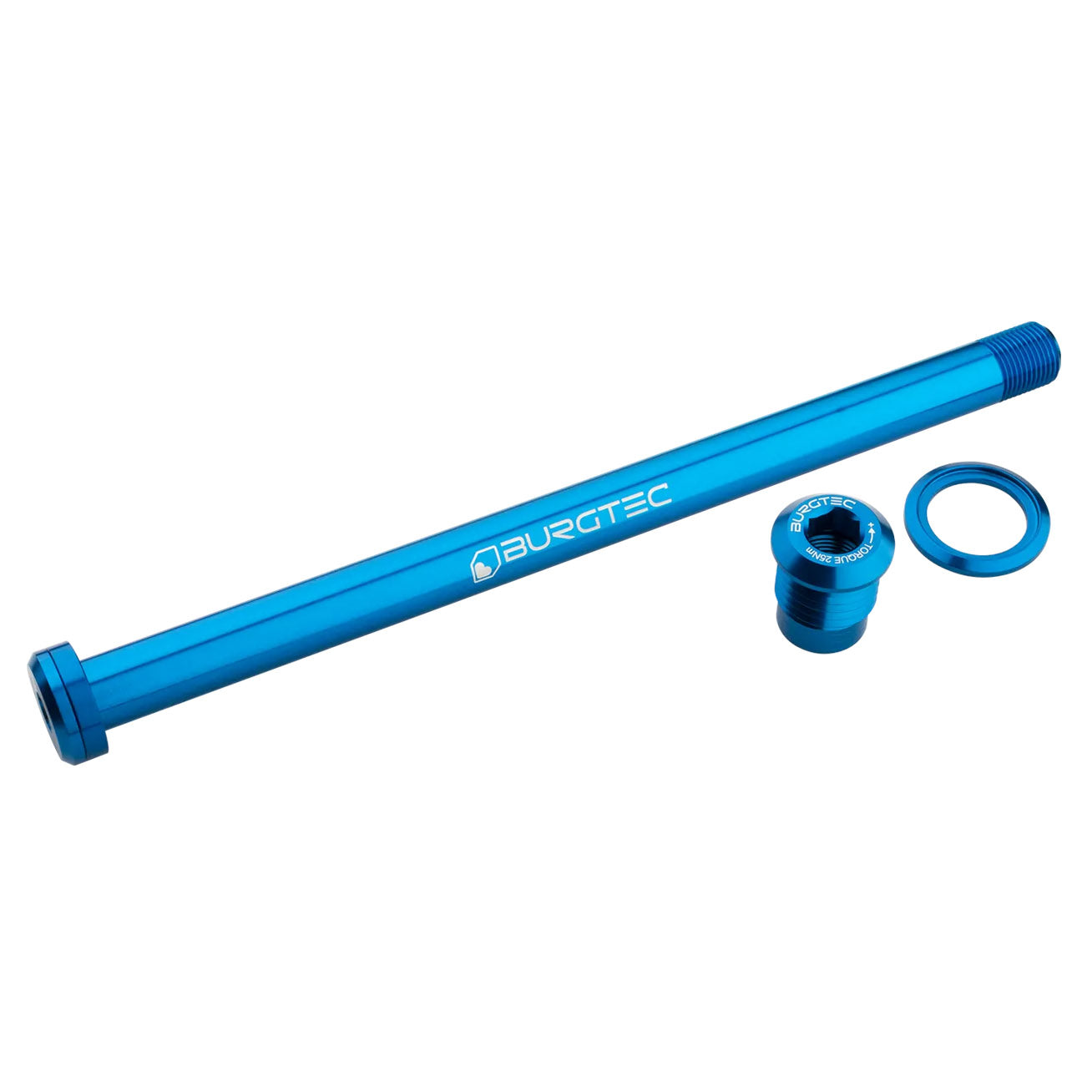 Burgtec 180mm x 12mm 1.00mm Pitch Rear Axle - Deep Blue-Goodwynn&#39;sGoodwynn&#39;s