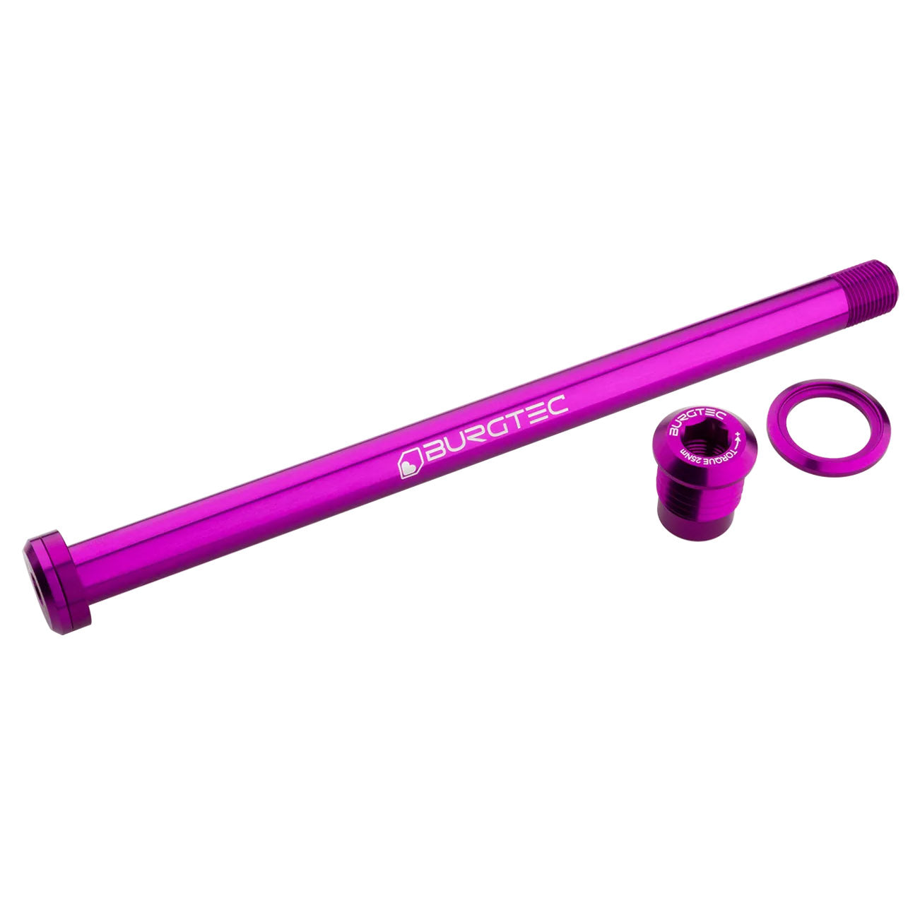 Burgtec 180mm x 12mm 1.00mm Pitch Rear Axle - Purple Rain-Goodwynn&#39;sGoodwynn&#39;s