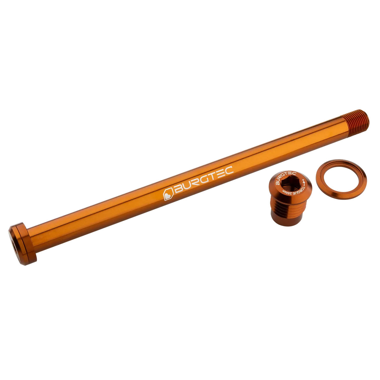 Burgtec 180mm x 12mm 1.00mm Pitch Rear Axle - Kash Bronze-Goodwynn&#39;sGoodwynn&#39;s