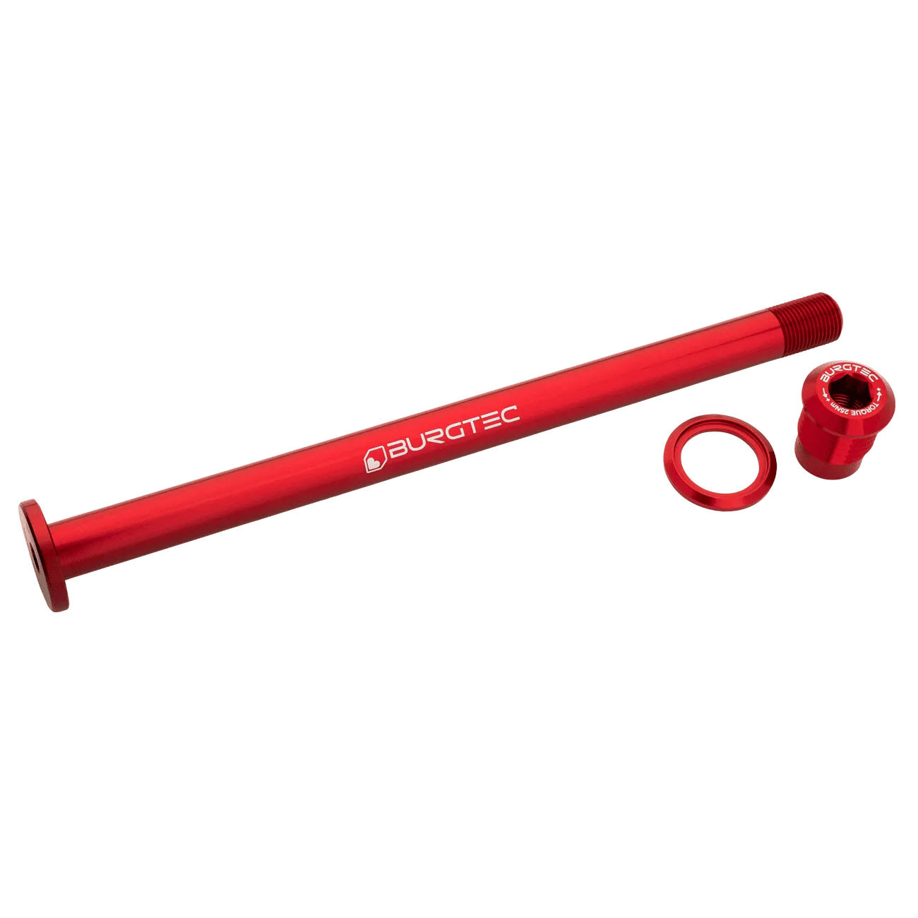 Burgtec Evil 183.5mm UDH Rear Axle - Race Red-Goodwynn&#39;sGoodwynn&#39;s