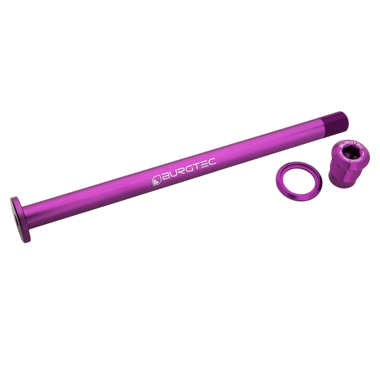 Burgtec Evil 183.5mm UDH Rear Axle - Purple Rain