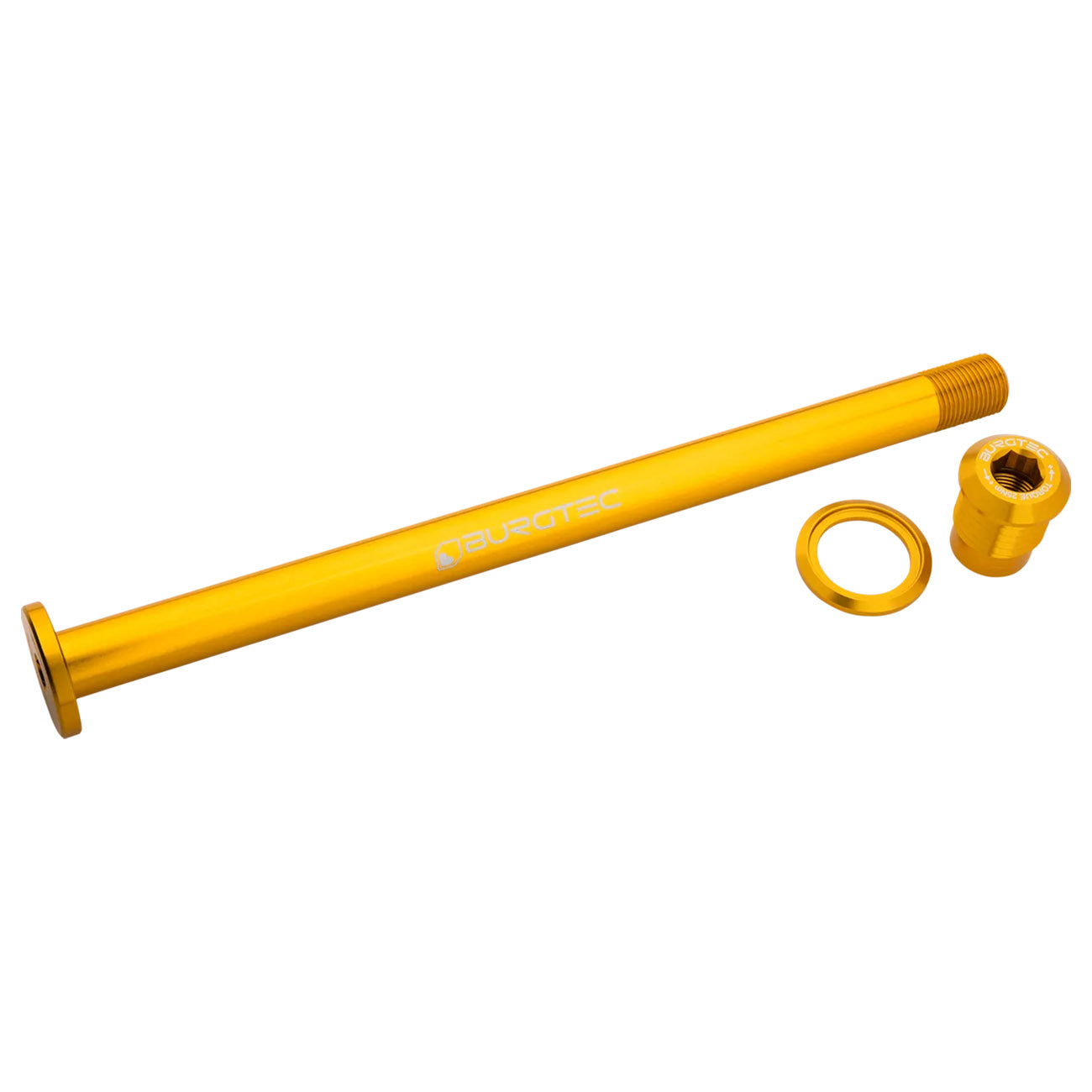 Burgtec Evil 183.5mm UDH Rear Axle - Burgtec Bullion Gold-Goodwynn&#39;sGoodwynn&#39;s