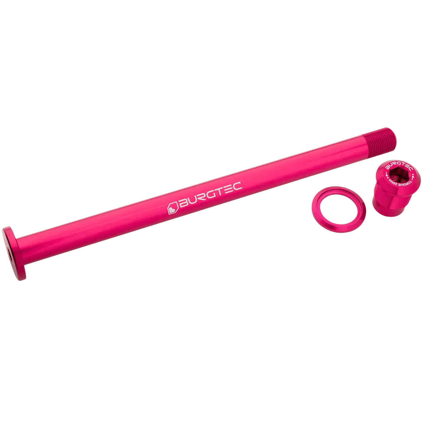 Burgtec Evil 183.5mm UDH Rear Axle - Toxic Barbie Pink-Goodwynn&#39;sGoodwynn&#39;s