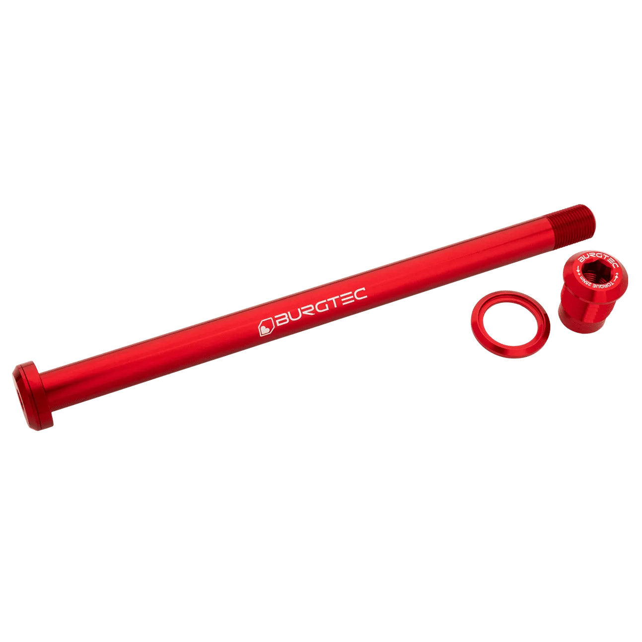 Burgtec Pivot 185.3mm UDH Rear Axle - Race Red-Goodwynn&#39;sGoodwynn&#39;s