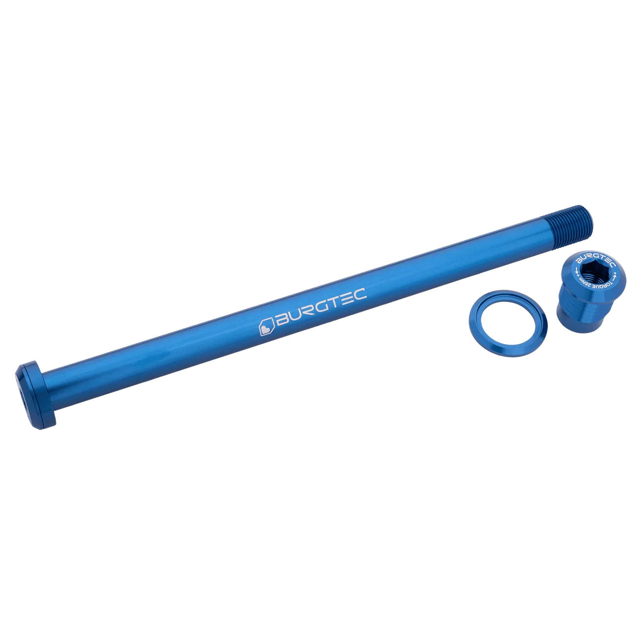 Burgtec Pivot 185.3mm UDH Rear Axle - Deep Blue