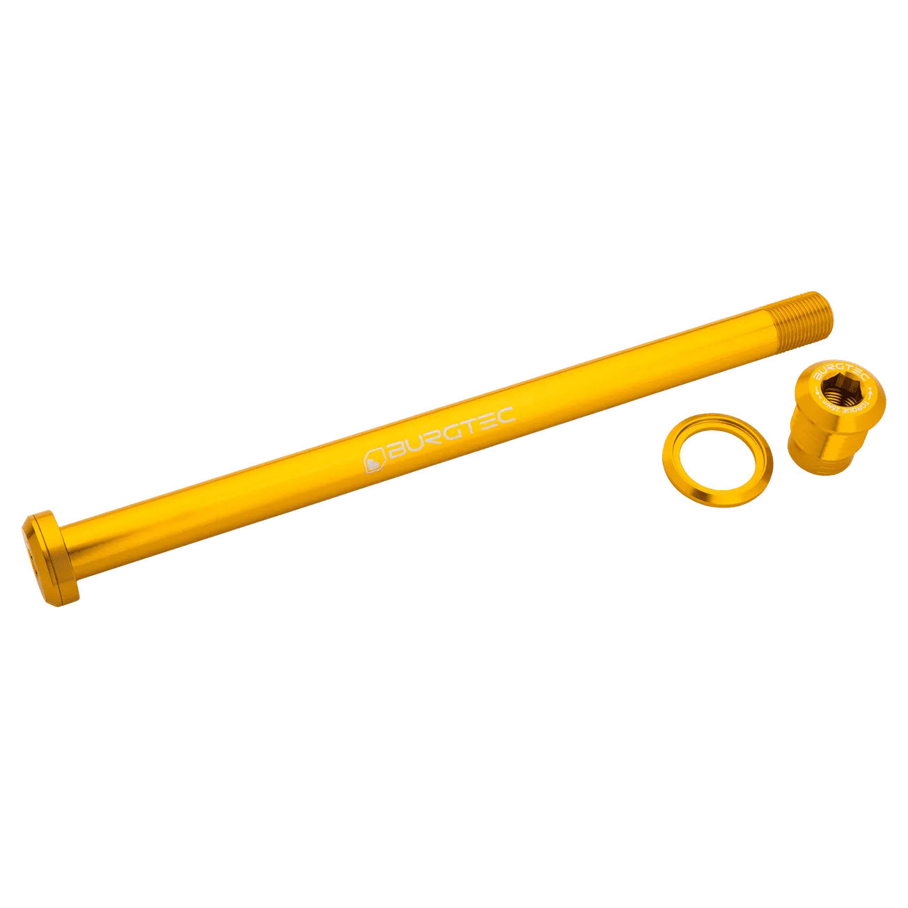 Burgtec Pivot 185.3mm UDH Rear Axle - Burgtec Bullion Gold-Goodwynn&#39;sGoodwynn&#39;s