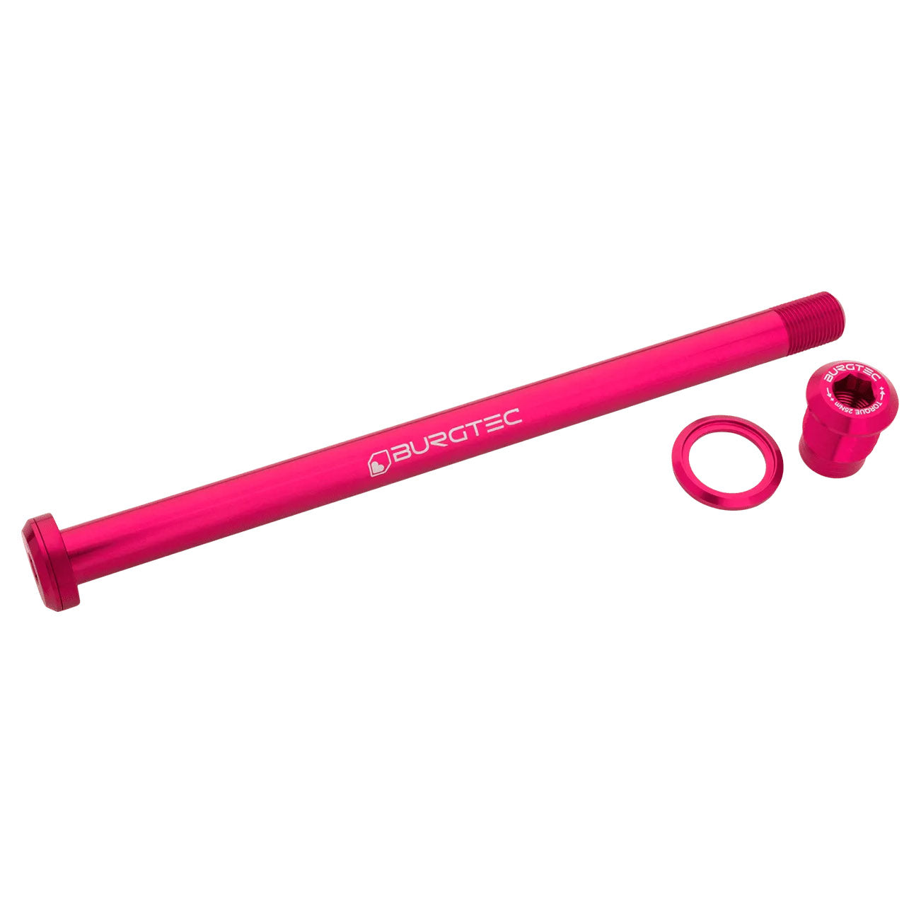 Burgtec Pivot 185.3mm UDH Rear Axle - Toxic Barbie Pink-Goodwynn&#39;sGoodwynn&#39;s