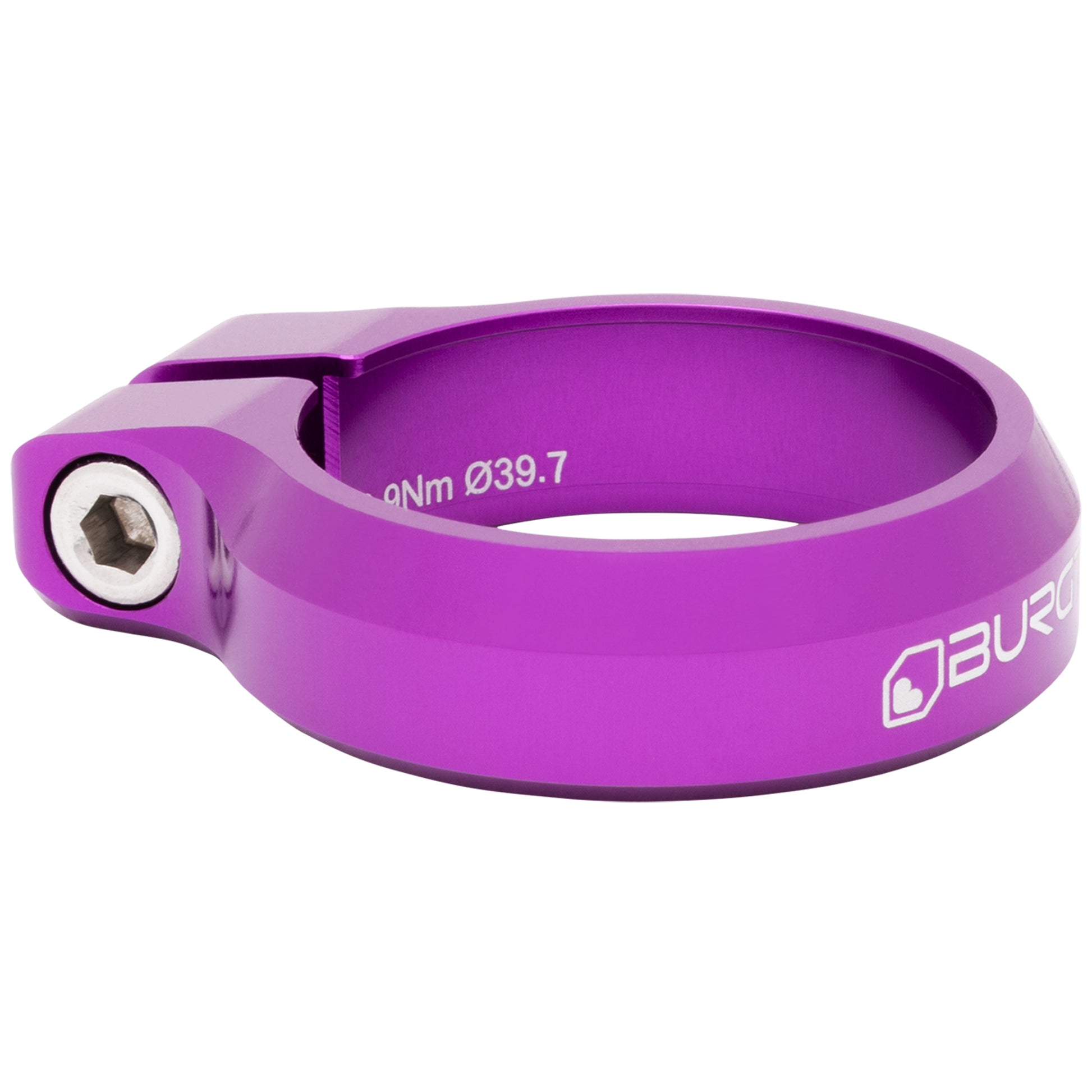 Burgtec Seat Clamp - 39.7mm Diameter - Purple Rain-Goodwynn&#39;sGoodwynn&#39;s