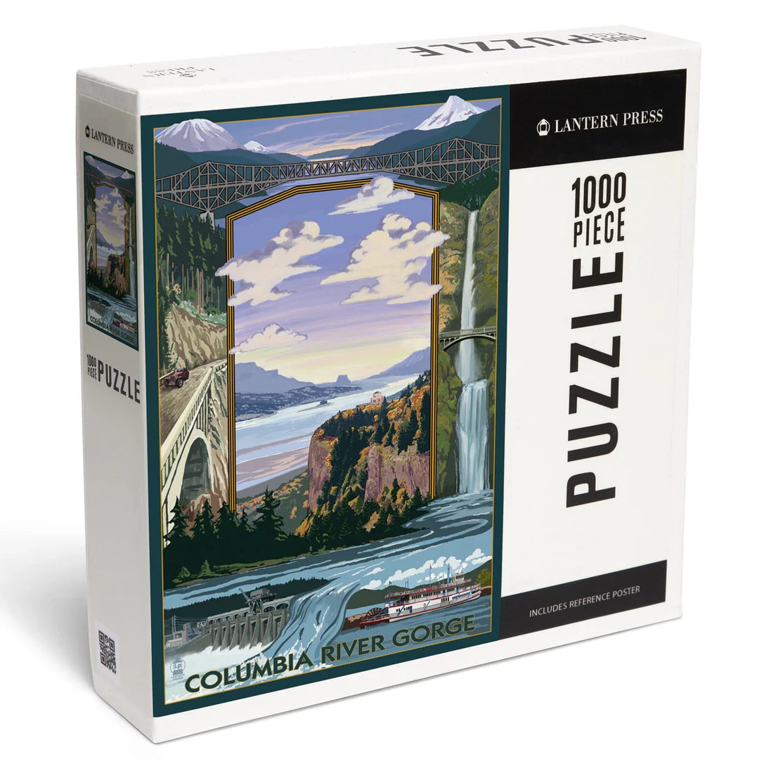 1,000 Piece Puzzle Columbia River Gorge Views-Goodwynn&#39;sGoodwynn&#39;s