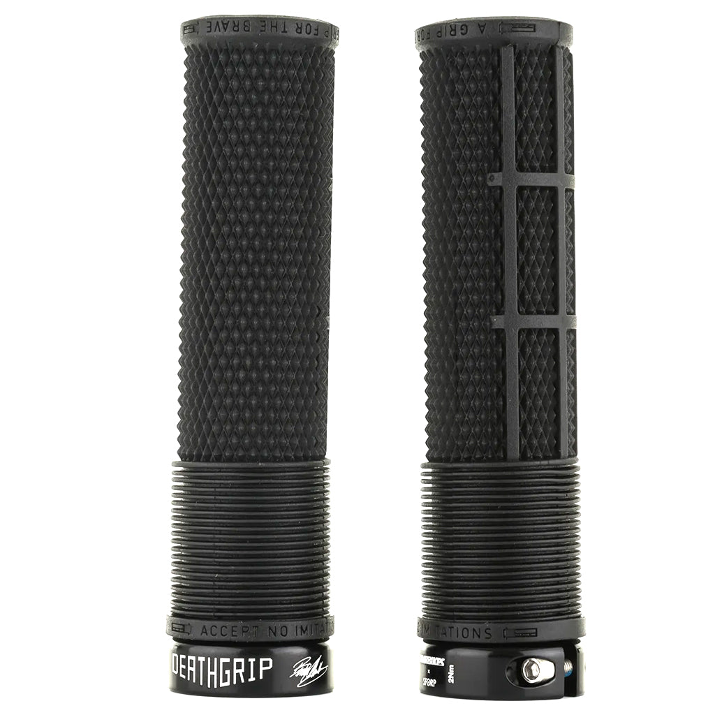 DMR Race Flangeless DeathGrip 2 Thick - Black