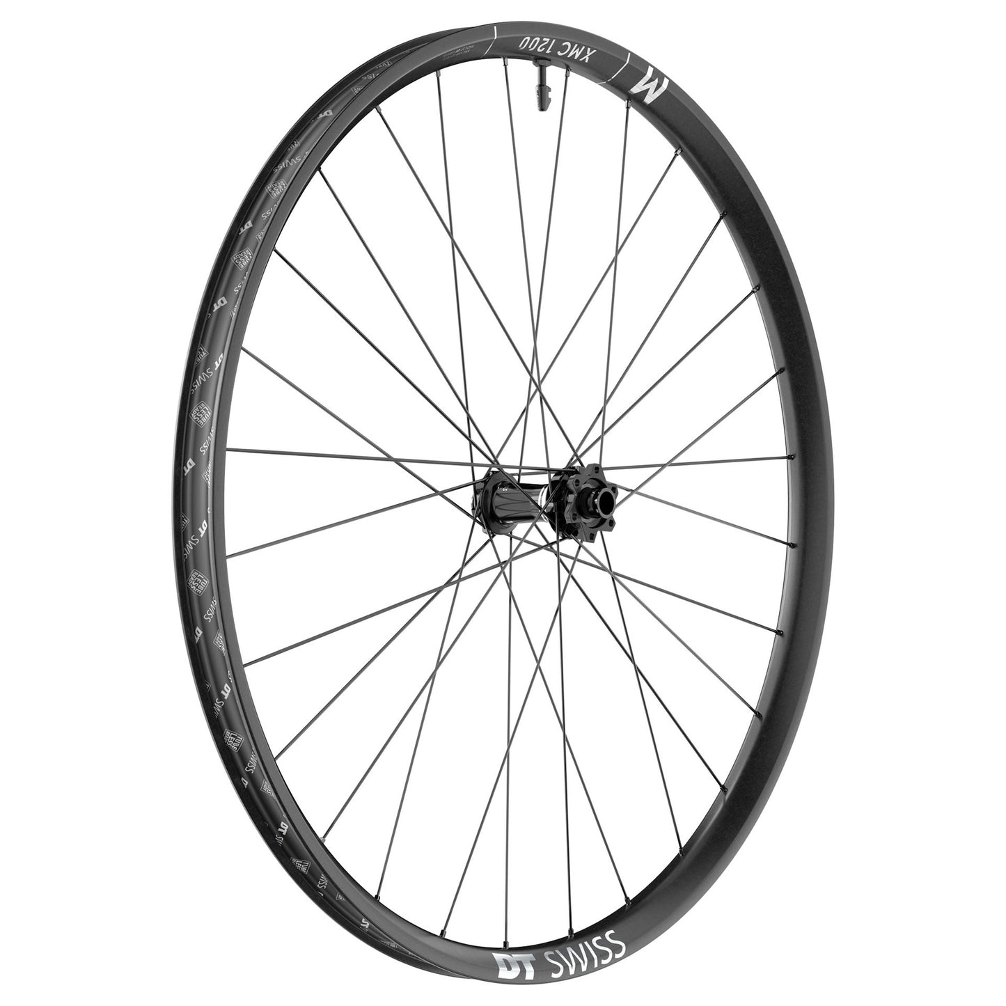 DT Swiss XMC 1200 Spline Front Wheel - 29" 15 x 110mm 6-Bolt Black