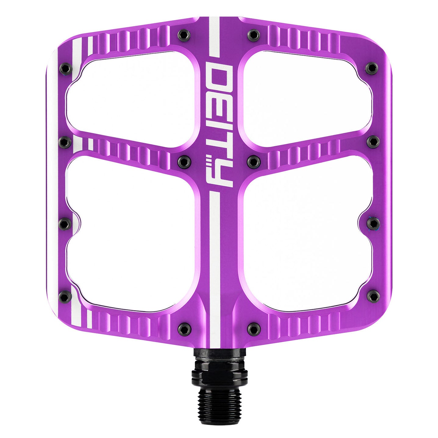 Deity Flat Trak Pedals Purple