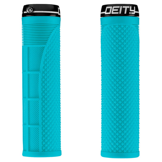 Deity Megattack Grips Turquoise-Goodwynn's