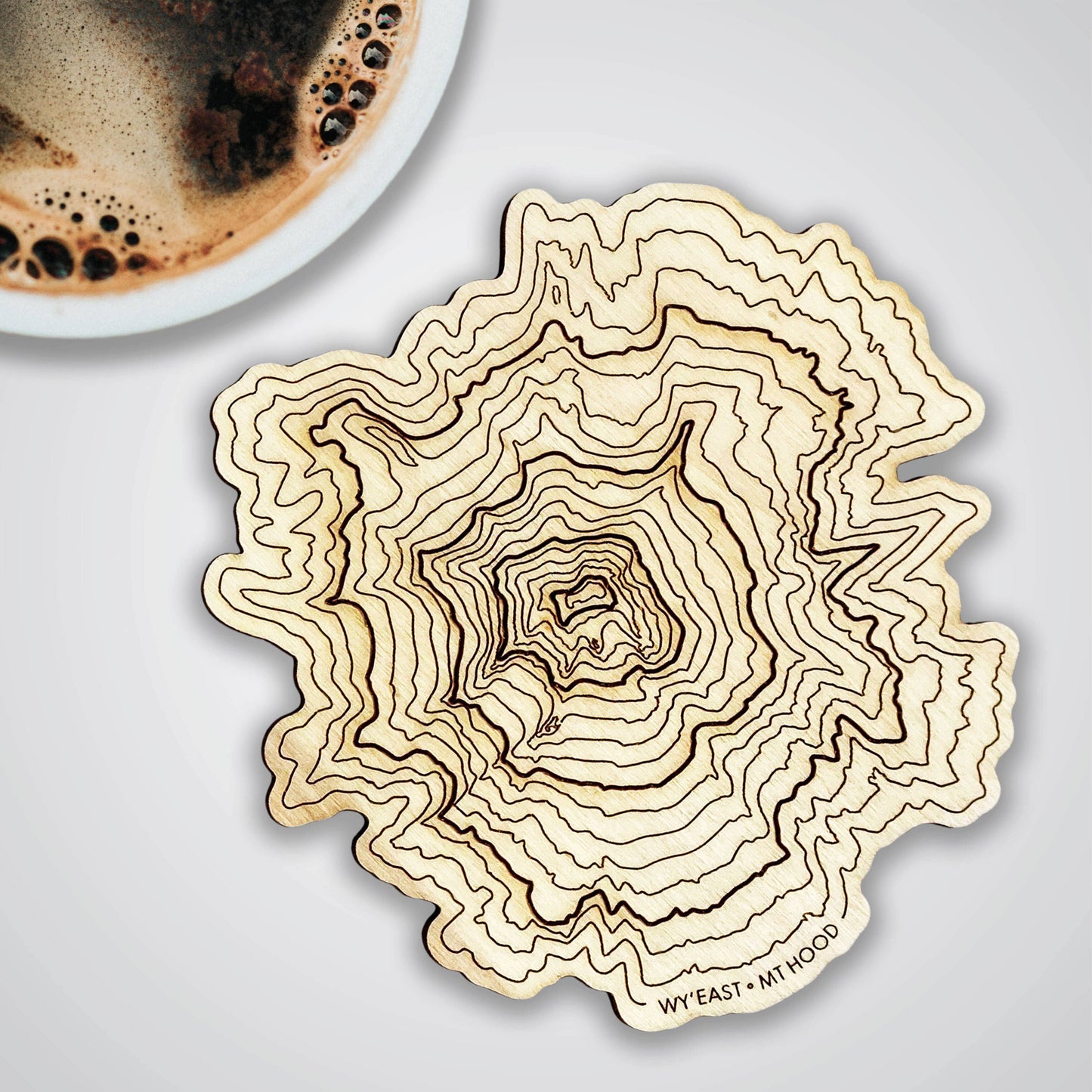 SML | Simple Modern Living - OR Volcanoes Topography Coasters - Set of 4