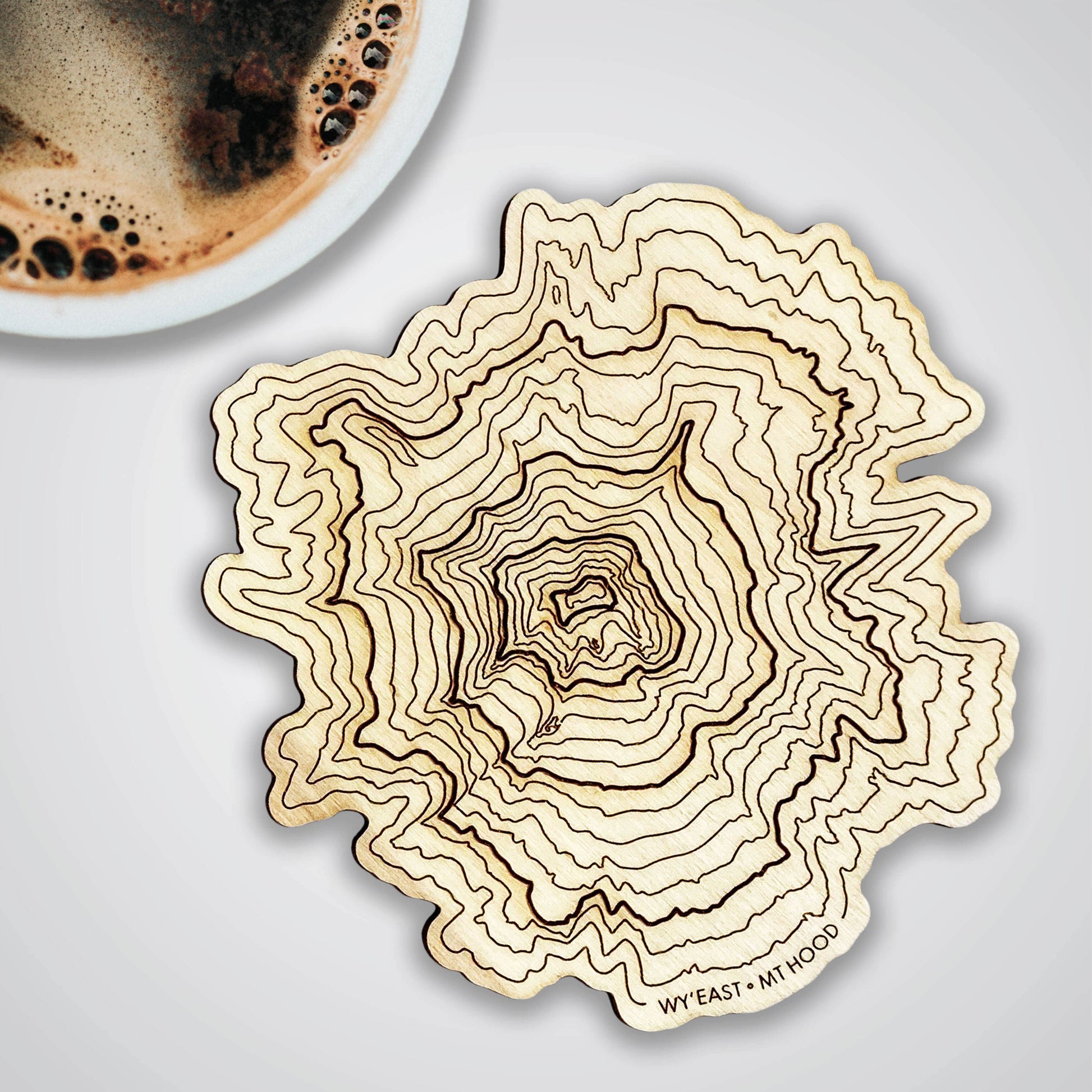 SML | Simple Modern Living - OR Volcanoes Topography Coasters - Set of 4-Goodwynn&#39;sGoodwynn&#39;s