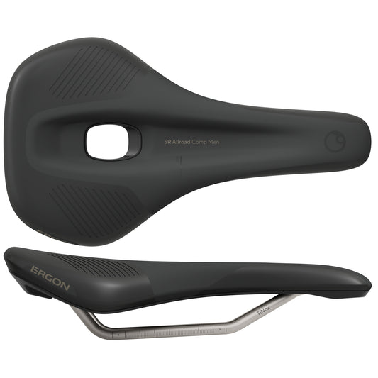 Ergon SR Allroad Comp Mens Saddle S/M Black-Goodwynn's